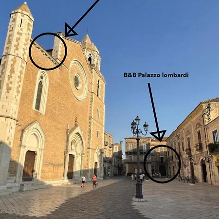 B&B Palazzo Lombardi Lucera Buitenkant foto